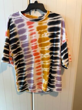 Tie-Dye Short Sleeve Tee - Multi Color M